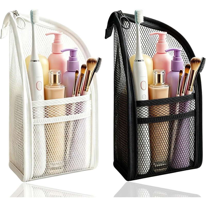 Beauty Makeup Vanity - Fileli Tuvalet Çantası Nefes Alabilen Hızlı