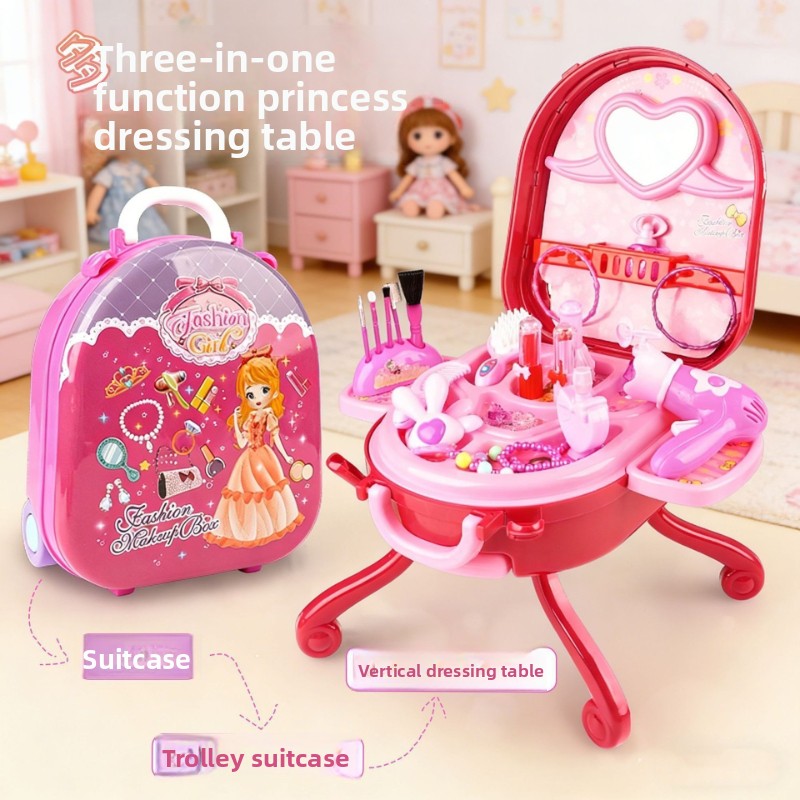 Beauty Makeup Kids - Kawaii Çocuklar Taklit Aile Oyun Seti