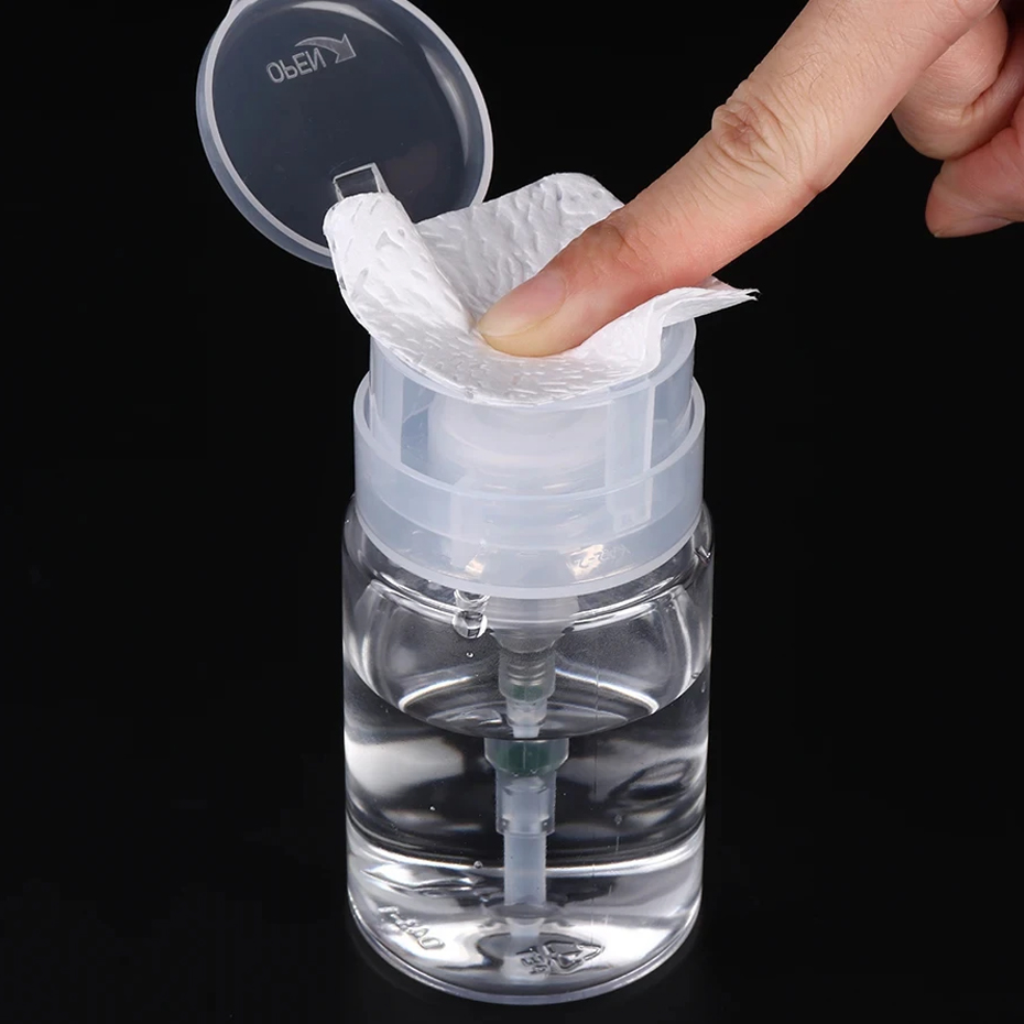 Beauty Full Makeup - 100 ml Tırnak Depolama Doldurulabilir Şişeler