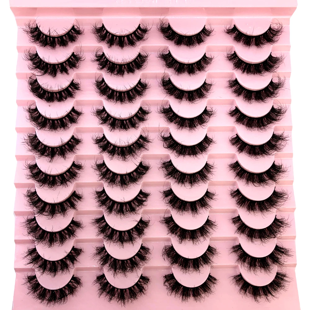 Beauty Full Makeup - Yeni 20 Çift Doğal Kalın Takma
