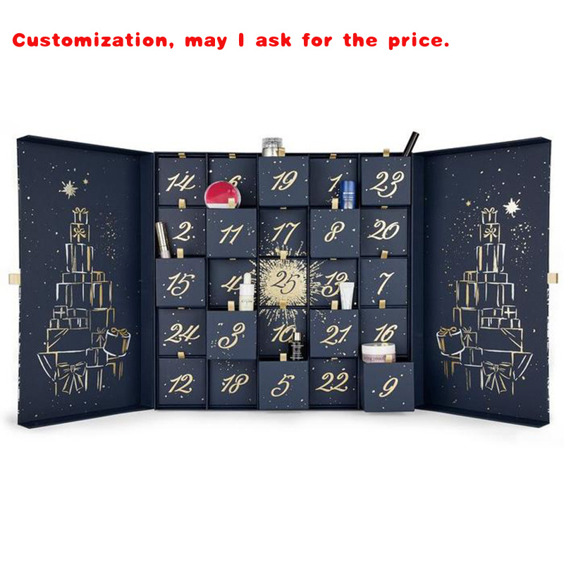 Beauty Makeup Advent Calendar - Kişiselleştirilmiş Lüks Özel Güzellik Makyaj Advent
