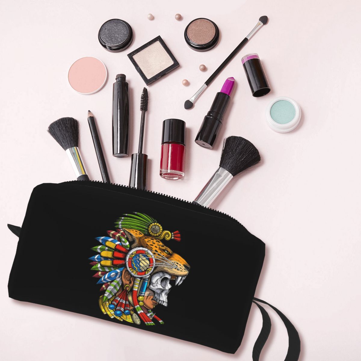 Jaguar Beauty Makeup - Aztek Kafatası Jaguar Savaşçı Maskesi Maya