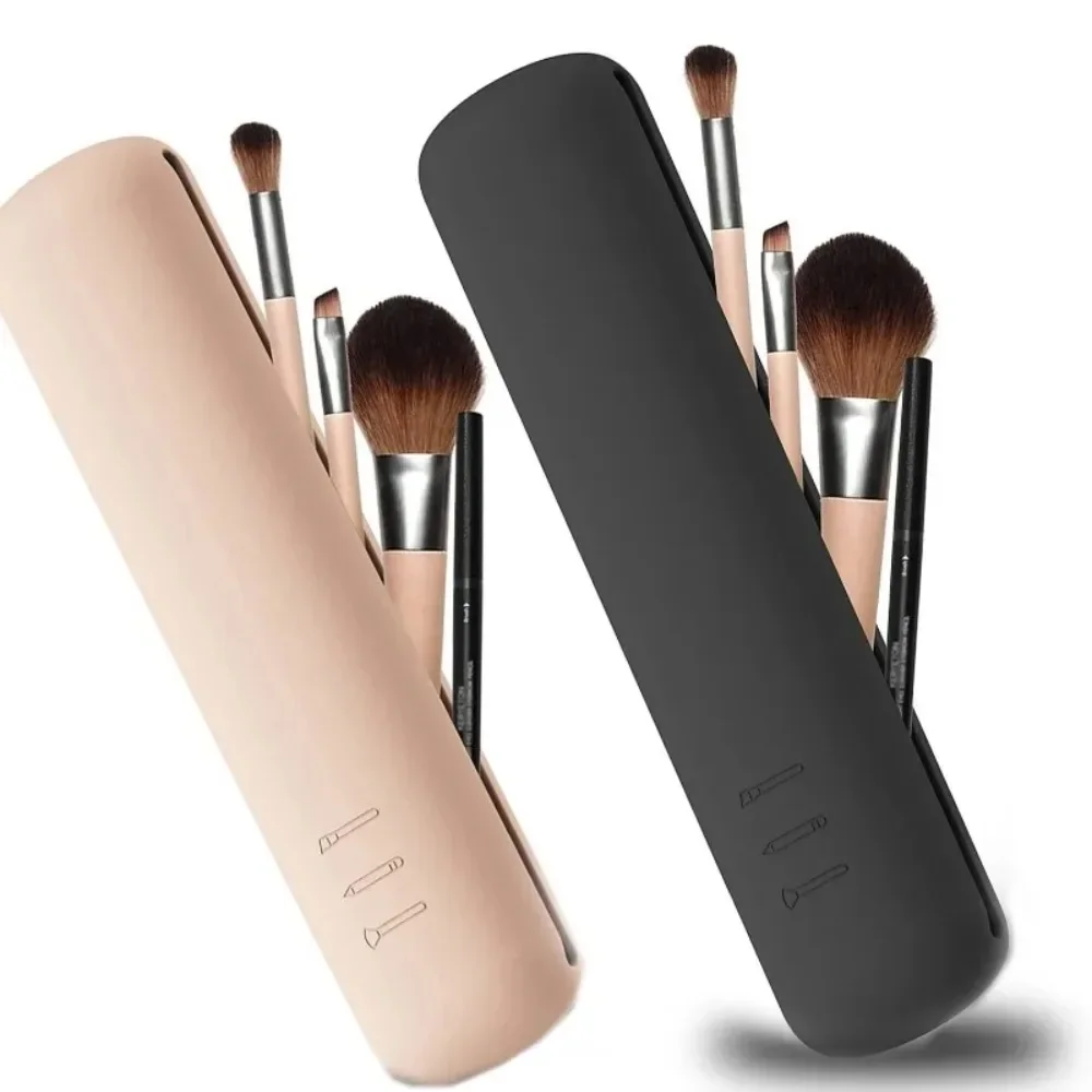 Beauty Makeup Artist - Seyahat Makyaj Fırça Tutucu Silikon Kozmetik