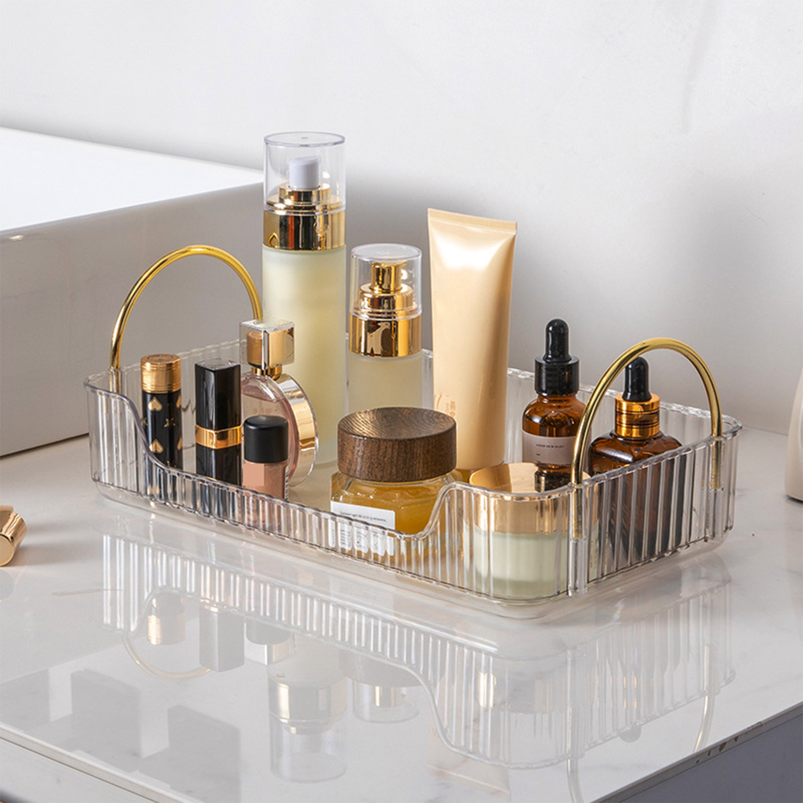 Banyo Organizatör Rafı Hafif L - Beauty Makeup Vanity incelemesi ve fiyatı