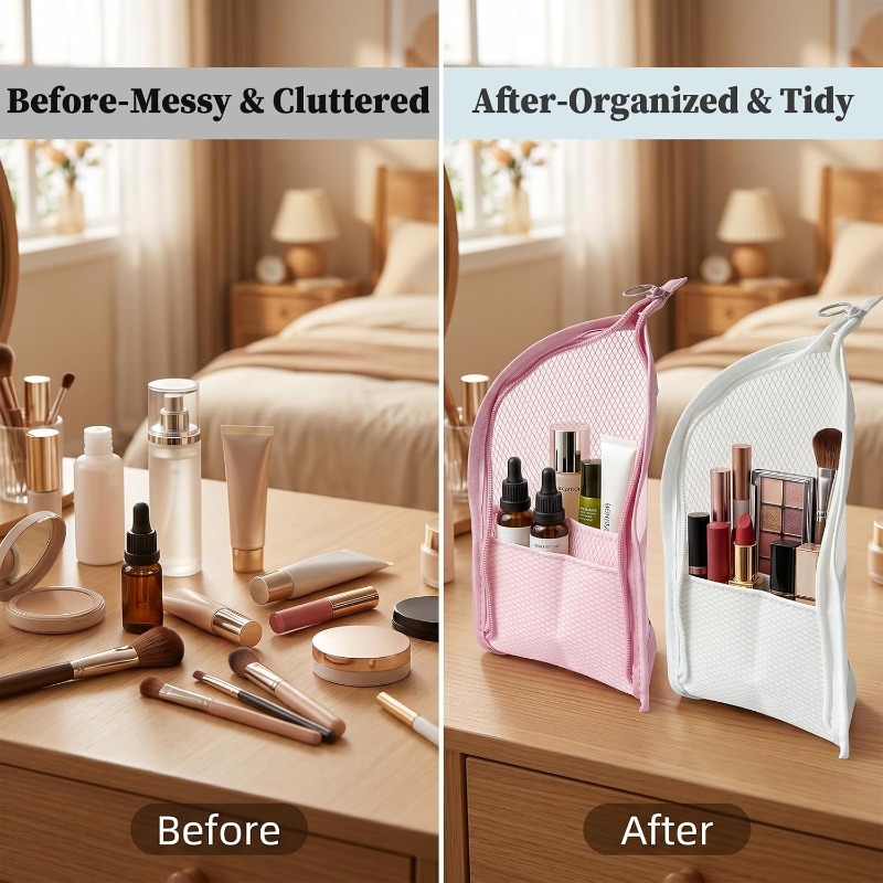 Fileli Tuvalet Çantası Nefes A - Beauty Makeup Vanity incelemesi ve fiyatı