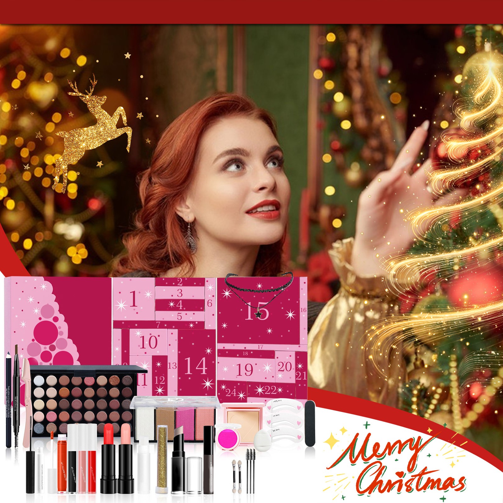 Kızlar Makyaj Advent Takvimi S - Beauty Makeup Advent Calendar incelemesi ve fiyatı