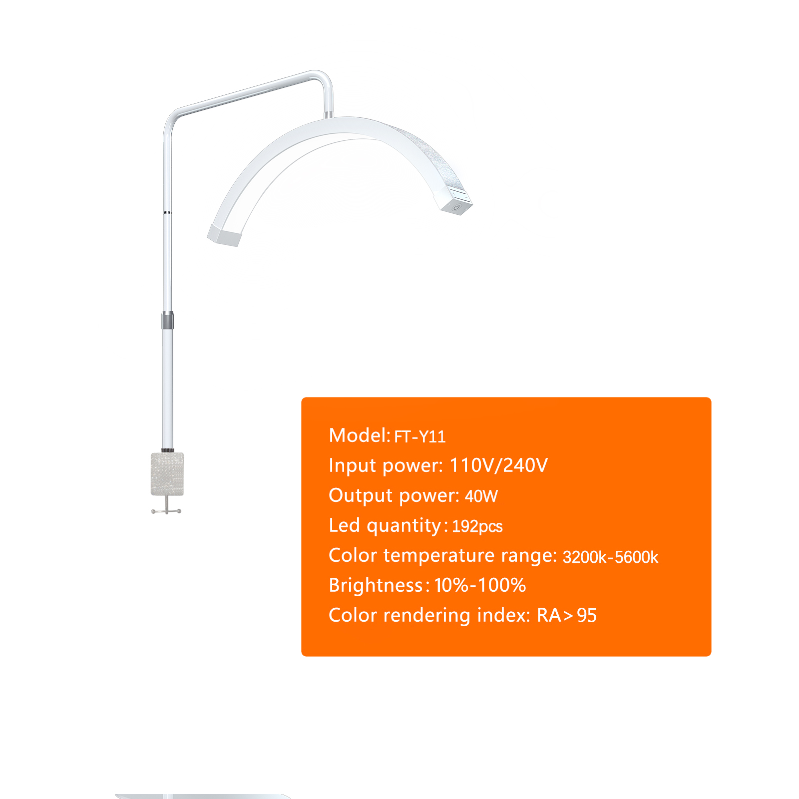 Fusitu FT-Y11 40W Masaüstü LED - Beauty Makeup Video incelemesi ve fiyatı