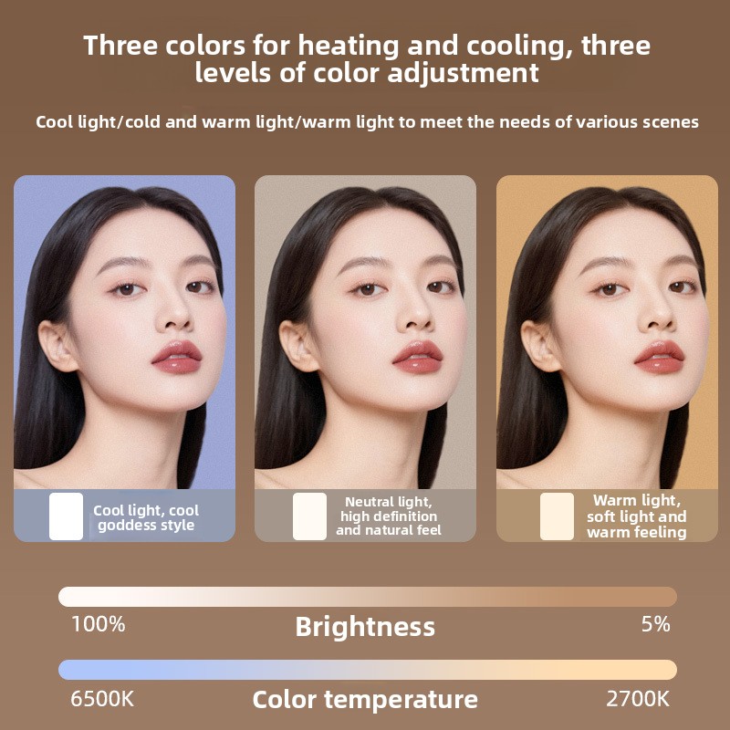Taşınabilir RGB LED Dolgu Işığ - Beauty Makeup Video incelemesi ve fiyatı