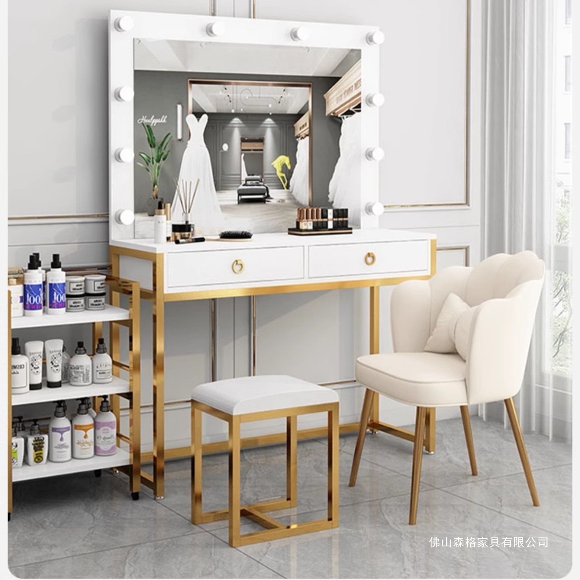 Aynalı ve lambalı stüdyo şifon - Beauty Makeup Training incelemesi ve fiyatı