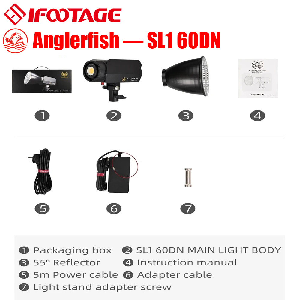 Ifootage Anglerfish SL1 60DN C - Beauty Makeup Video incelemesi ve fiyatı