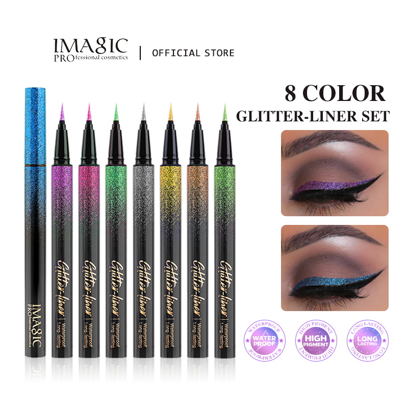 IMAGIC 8 renk Glitter Eyeliner - Beauty Makeup Images incelemesi ve fiyatı