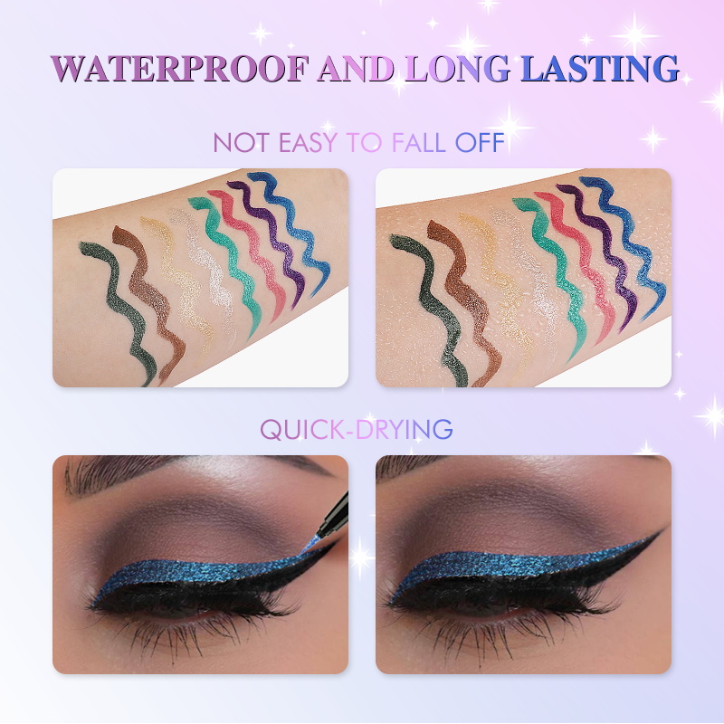 IMAGIC 8 renk Glitter Eyeliner - Beauty Makeup Images incelemesi ve fiyatı