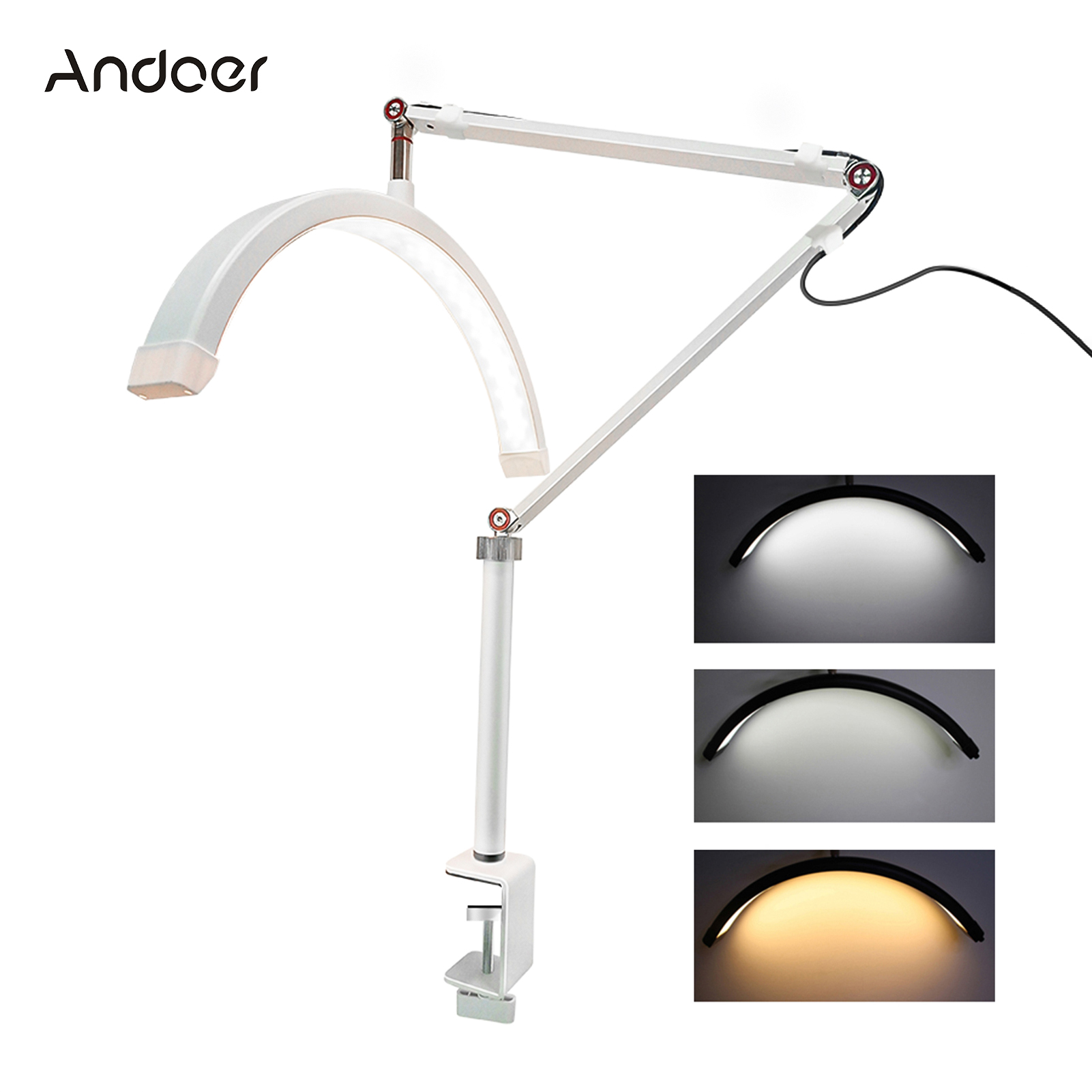 Andoer HD-M3X LED Video Işığı  - Beauty Makeup Video incelemesi ve fiyatı