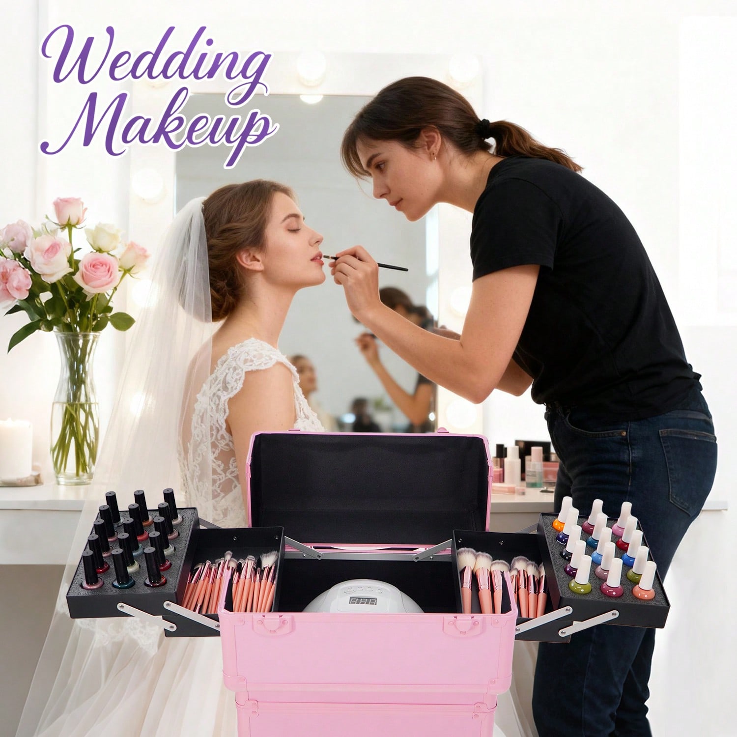 4'ü 1 Arada Tekerlekli Makyaj  - Beauty Makeup Vanity incelemesi ve fiyatı