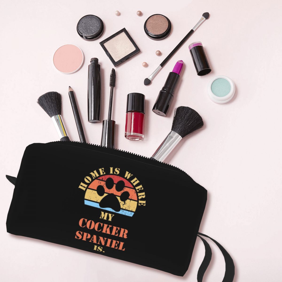 COCKER SPANIEL Köpekler Komik  - Makeup Is Beauty Quotes incelemesi ve fiyatı
