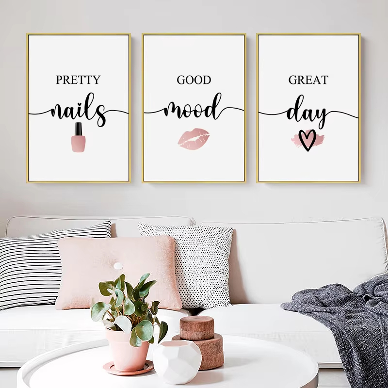 Iskandinav Pembe Kadın Kırmızı - Makeup Is Beauty Quotes incelemesi ve fiyatı