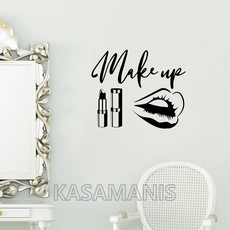 Makyaj alıntı duvar çıkartmala - Makeup Is Beauty Quotes incelemesi ve fiyatı