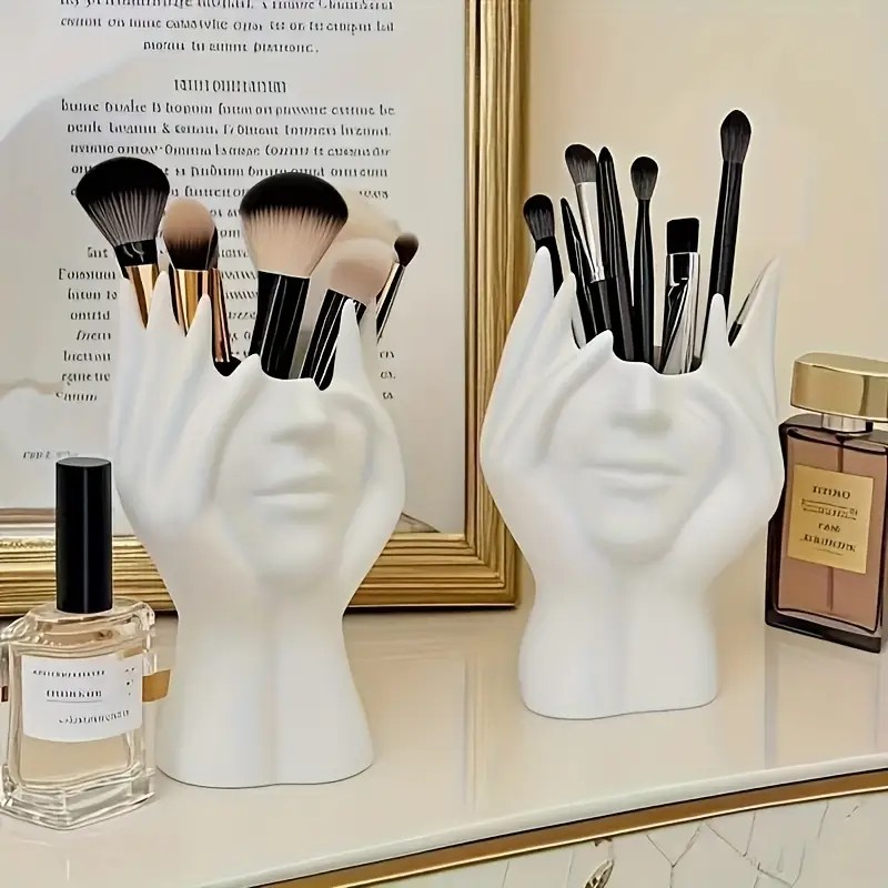Yüz Şekli Makyaj Fırçası Tutuc - Beauty Makeup Design incelemesi ve fiyatı