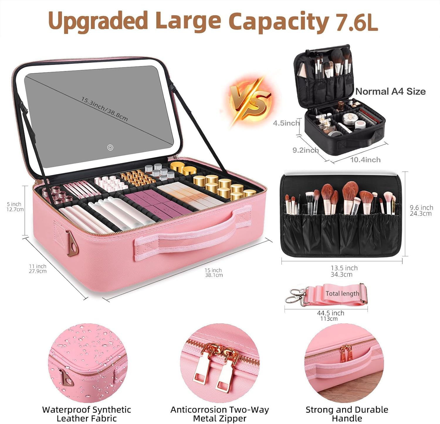 Büyük Kapasiteli Makyaj Çantas - Beauty Makeup Vanity incelemesi ve fiyatı